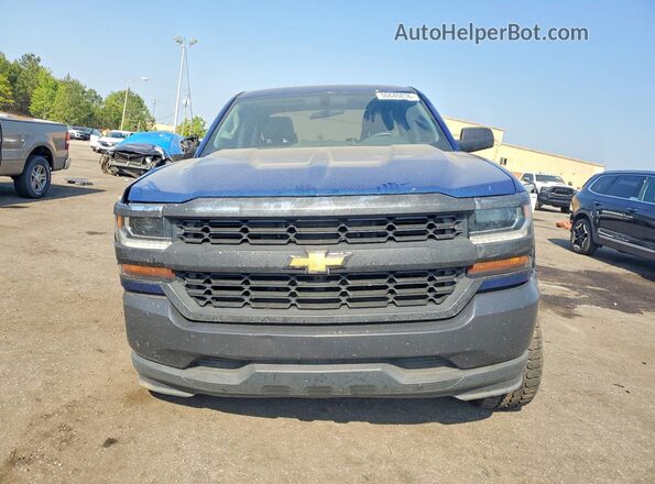 1GCRCNEH7HZ258050 2017 CHEVROLET SILVERADO Синий Вид спереди