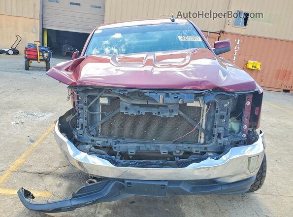 1GCRCREC0GZ162979 2016 CHEVROLET SILVERADO Burgundy წინა ხედი