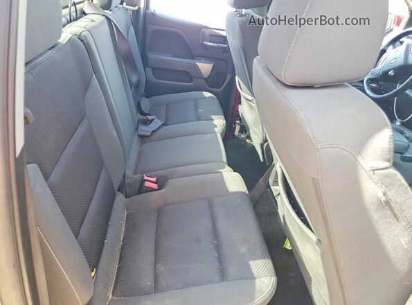 1GCRCREC0GZ162979 2016 CHEVROLET SILVERADO Burgundy უკანა სავარძლების ხედი