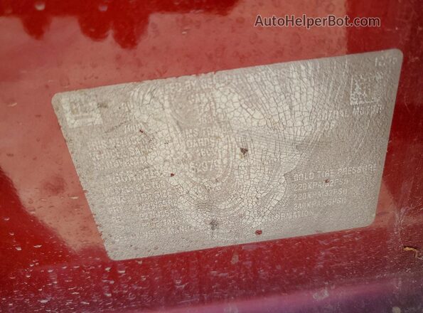 1GCRCREC0GZ162979 2016 CHEVROLET SILVERADO Burgundy ძრავის განყოფილების ხედი