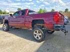 2016 Chevrolet Silverado C1500 Lt Burgundy vin: 1GCRCREC0GZ162979