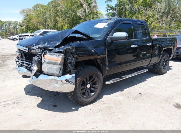 1GCRCREC1GZ144166 2016 CHEVROLET SILVERADO Черный Передняя левая четверть