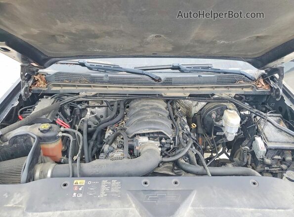1GCRCREC1GZ323808 2016 CHEVROLET SILVERADO Black Սալոնի հետևի տեսք