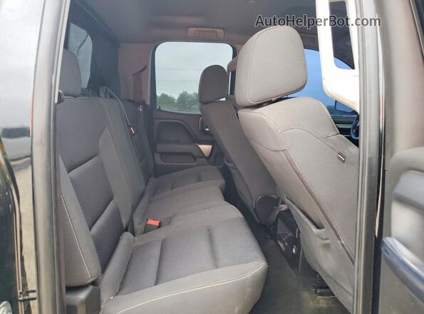 1GCRCREC1GZ323808 2016 CHEVROLET SILVERADO Black Հետևի նստատեղերի տեսք