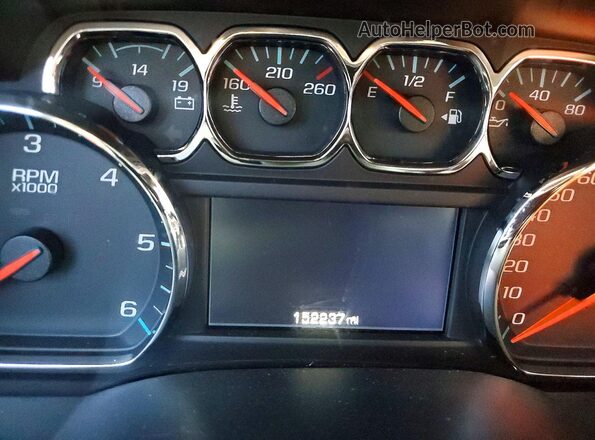 1GCRCREC1GZ323808 2016 CHEVROLET SILVERADO Black Սարքավորումների վահանակի տեսք
