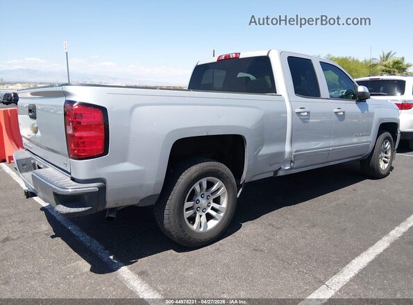 1GCRCREC7JZ117626 2018 CHEVROLET SILVERADO Серебряный Задняя правая четверть