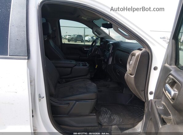 1GCRDAED1PZ103284 2023 CHEVROLET SILVERADO Белый Вид салона спереди