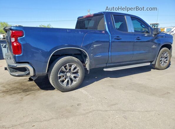 1GCRWCEKXKZ313685 2019 CHEVROLET SILVERADO Синий Задняя правая четверть
