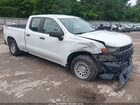 2020 Chevrolet Silverado 1500 4wd Double Cab Standard Bed Wt White vin: 1GCRYAEF1LZ176641