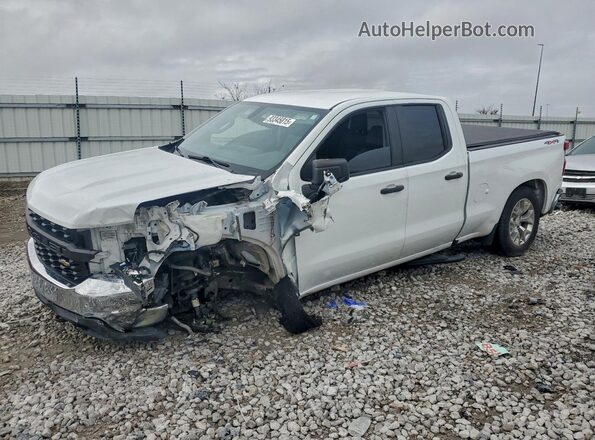 1GCRYAEH1MZ216865 2021 CHEVROLET SILVERADO White Передня ліва чверть