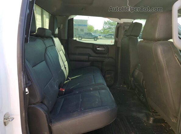 1GCUDAED6PZ203052 2023 CHEVROLET SILVERADO White უკანა სავარძლების ხედი
