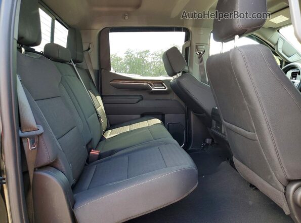 1GCUDDED9RZ367903 2024 CHEVROLET SILVERADO Black Вид задніх сидінь