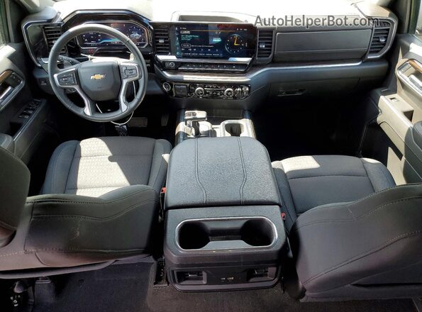 1GCUDDED9RZ367903 2024 CHEVROLET SILVERADO Black Вид панелі приладів