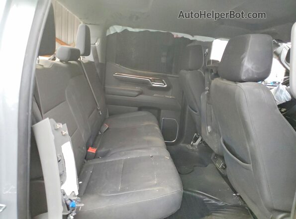 1GCUDEE85RZ180991 2024 CHEVROLET SILVERADO Gray Rear seats view