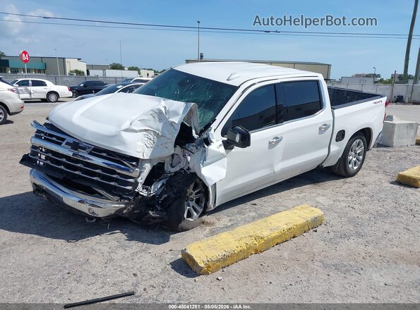 1GCUDGED5RZ173161 2024 CHEVROLET SILVERADO White Առջևի ձախ երեք քառորդ տեսարան
