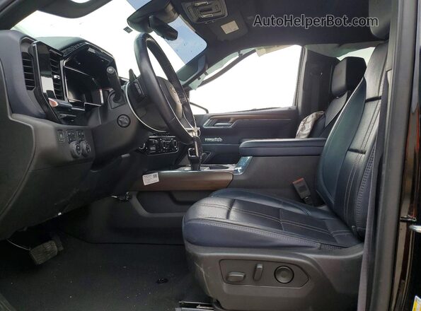 1GCUDJE88RZ141532 2024 CHEVROLET SILVERADO Black Vista interior delantera