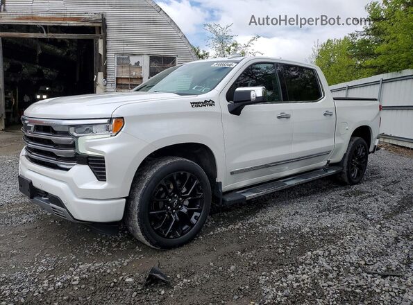 1GCUDJED0PZ243076 2023 CHEVROLET SILVERADO White Передня ліва чверть
