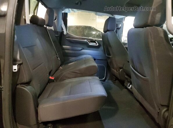 1GCUKDED4SZ211425 2025 CHEVROLET SILVERADO Черный Вид задних сидений