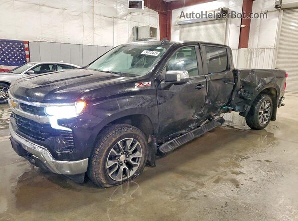 1GCUKDED4SZ211425 2025 CHEVROLET SILVERADO Черный Передняя левая четверть