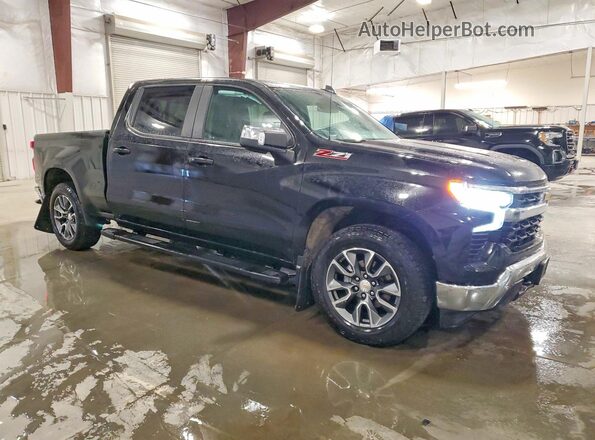 1GCUKDED4SZ211425 2025 CHEVROLET SILVERADO Черный Передняя правая четверть
