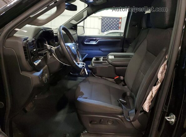 1GCUKDED4SZ211425 2025 CHEVROLET SILVERADO Черный Вид салона спереди