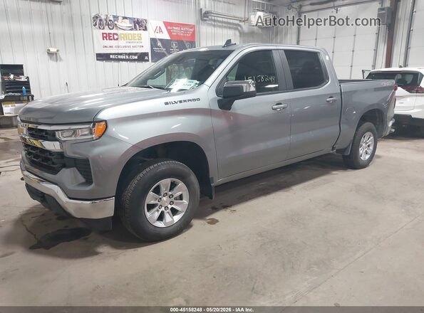 1GCUKDEDXTZ222110 2026 CHEVROLET SILVERADO Gray Vista tres cuartos delantera izquierda