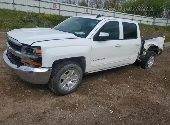 1GCUKREC5JF248083 2018 CHEVROLET SILVERADO Белый Передняя левая четверть