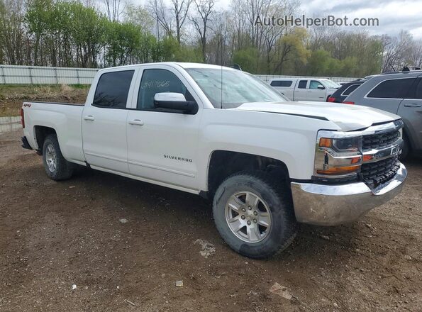 1GCUKREC5JF248083 2018 CHEVROLET SILVERADO Белый Передняя правая четверть