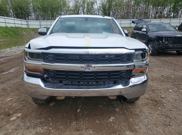 1GCUKREC5JF248083 2018 CHEVROLET SILVERADO Белый Вид спереди