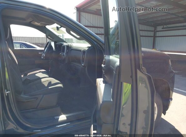 1GCUYDED0KZ194394 2019 CHEVROLET SILVERADO Серый Вид салона спереди
