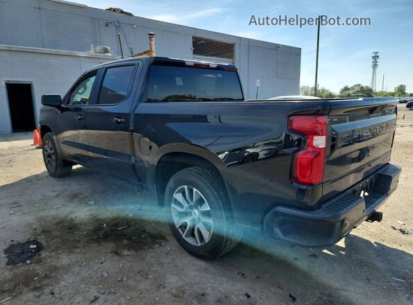 1GCUYEED4KZ102970 2019 CHEVROLET SILVERADO Черный Задняя левая четверть