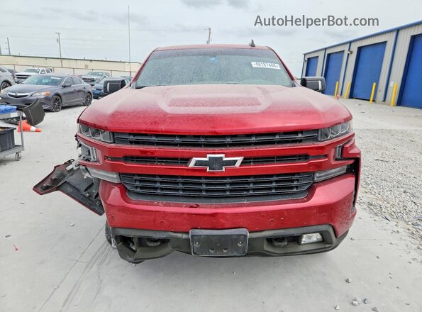 1GCUYEED5MZ140212 2021 CHEVROLET SILVERADO Красный Вид спереди