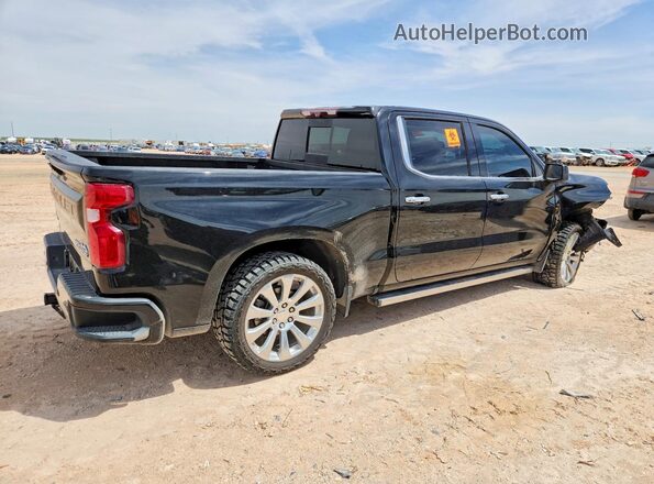 1GCUYHEL4LZ282915 2020 CHEVROLET SILVERADO Черный Задняя правая четверть