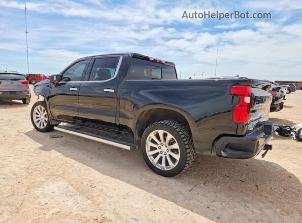 1GCUYHEL4LZ282915 2020 CHEVROLET SILVERADO Черный Задняя левая четверть