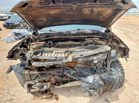 1GCUYHEL4LZ282915 2020 CHEVROLET SILVERADO Черный Вид задней части салона