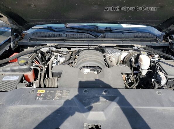 1GCVKNEC1GZ417231 2016 CHEVROLET SILVERADO Black Вид задньої частини салону