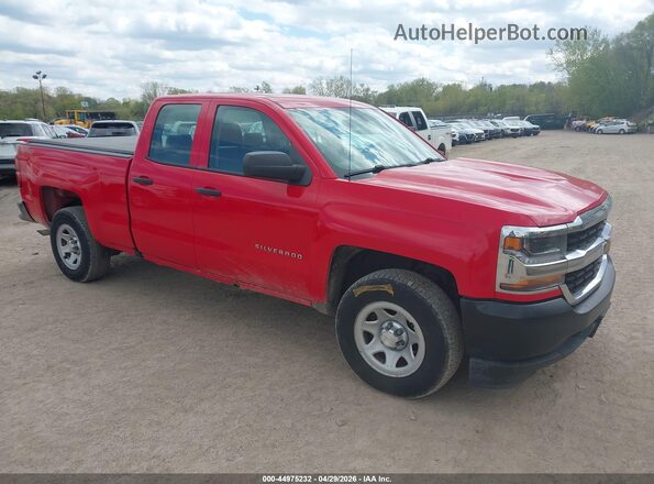 1GCVKNEC2HZ304468 2017 CHEVROLET SILVERADO Red Przód prawy