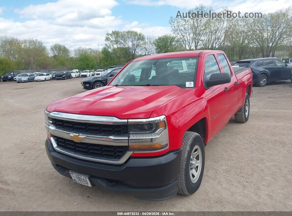 1GCVKNEC2HZ304468 2017 CHEVROLET SILVERADO Red Widok z przodu