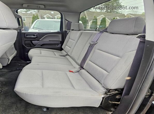 1GCVKPEC3HZ182800 2017 CHEVROLET SILVERADO Black Հետևի տեսք