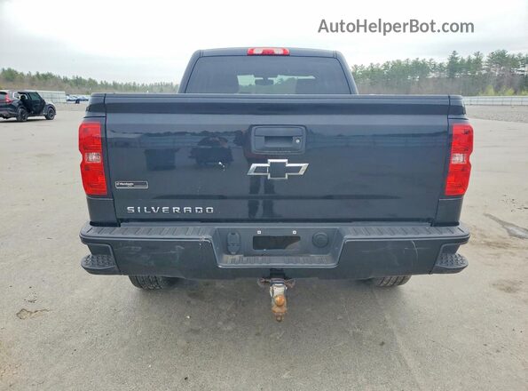 1GCVKPEC6JZ121978 2018 CHEVROLET SILVERADO Черный Вид сзади