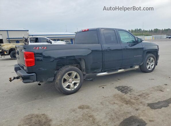 1GCVKPEC6JZ121978 2018 CHEVROLET SILVERADO Черный Задняя правая четверть