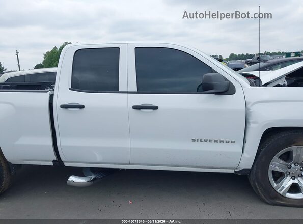 1GCVKPECXHZ243821 2017 CHEVROLET SILVERADO Белый Вид задней части салона