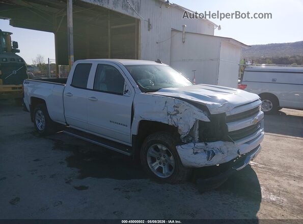 1GCVKREC2JZ219790 2018 CHEVROLET SILVERADO Белый Передняя правая четверть
