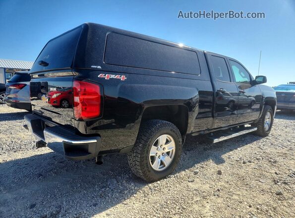 1GCVKREC4HZ407401 2017 CHEVROLET SILVERADO Black უკანა მარჯვენა