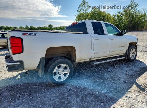 1GCVKREC5HZ113876 2017 CHEVROLET SILVERADO White Tył prawy