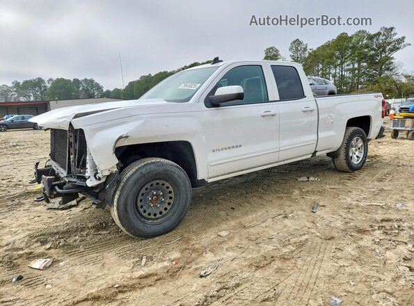 1GCVKREC6JZ238875 2018 CHEVROLET SILVERADO Белый Передняя левая четверть