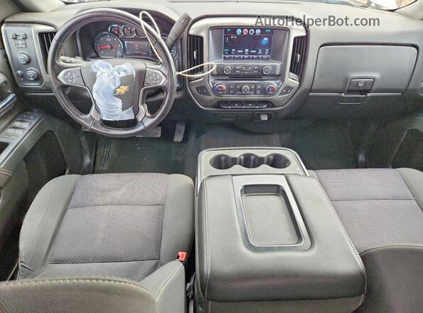1GCVKREC6JZ238875 2018 CHEVROLET SILVERADO Белый Вид панели приборов
