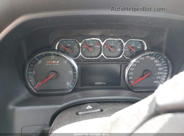1GCVKREC7GZ260327 2016 CHEVROLET SILVERADO Black Widok tylnych siedzeń