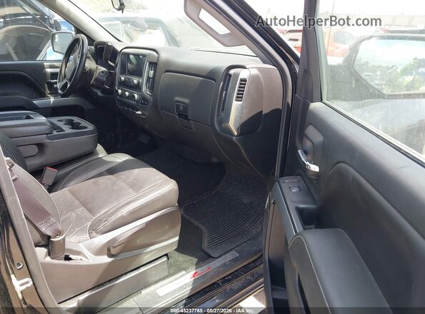 1GCVKREC7GZ260327 2016 CHEVROLET SILVERADO Black Widok wnętrza z przodu