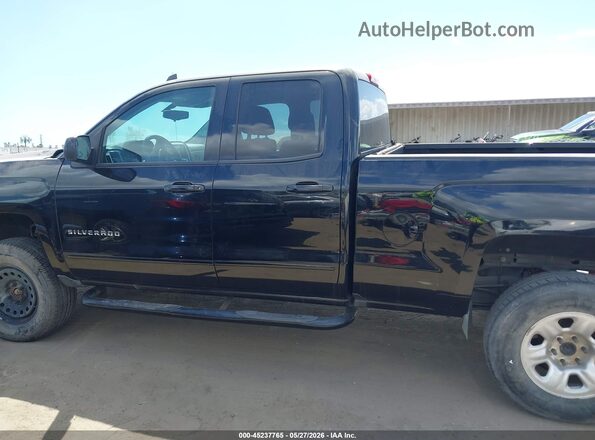 1GCVKREC7GZ260327 2016 CHEVROLET SILVERADO Black Widok wnętrza z tyłu